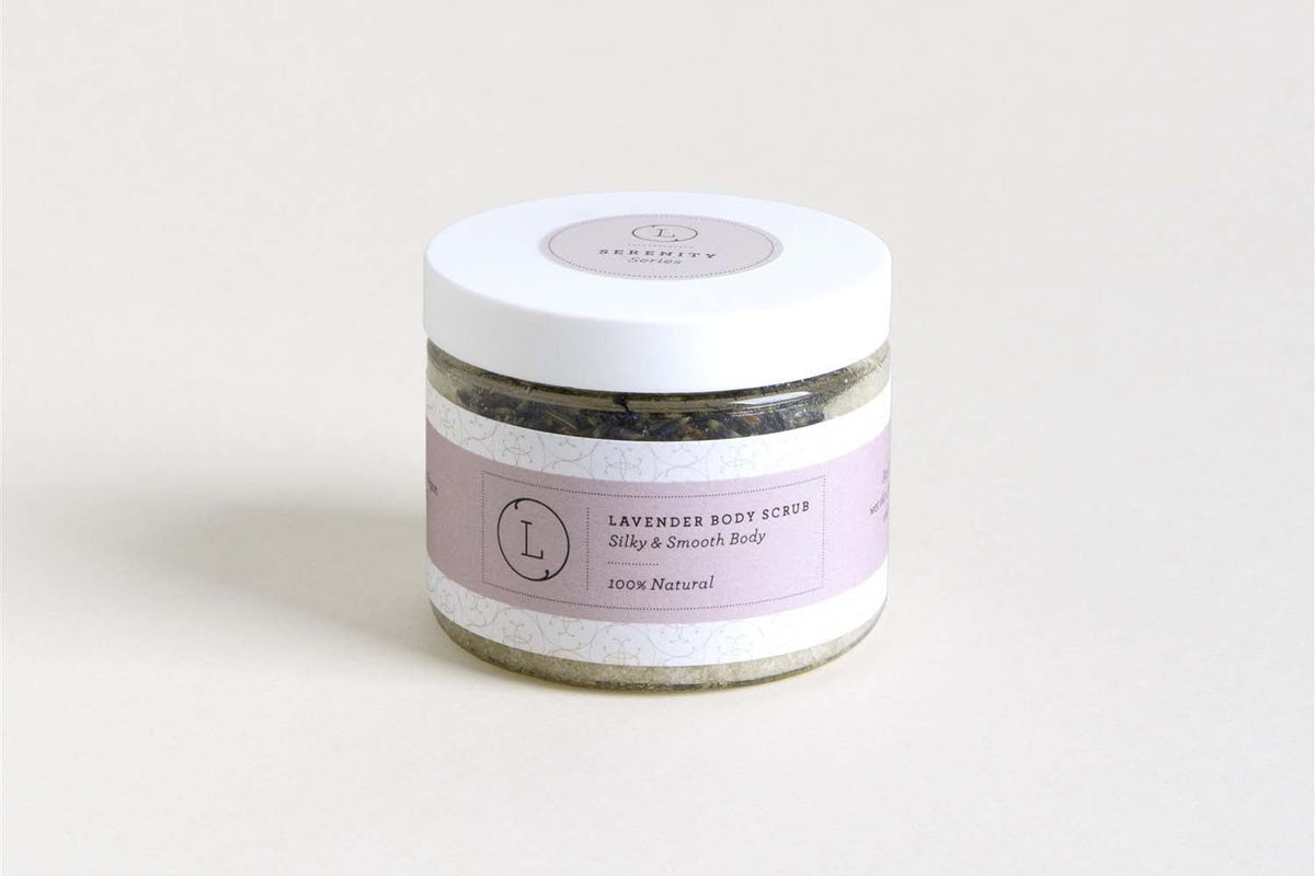 Lavender Spa Gift Box – Natural Handmade Bath & Body Self-Care Set - Mimi Glow