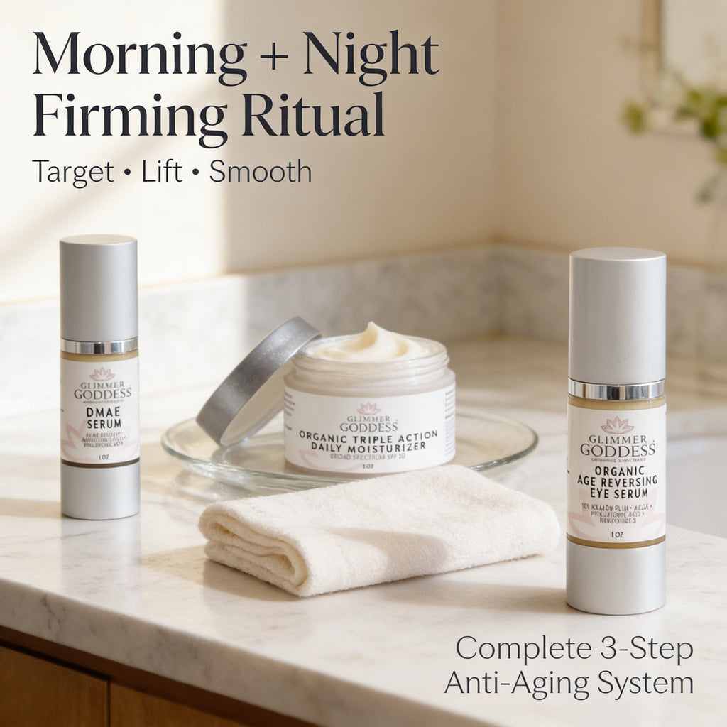 Organic Anti-Wrinkle Trio – 3-Step Collagen Boosting System - Mimi Glow