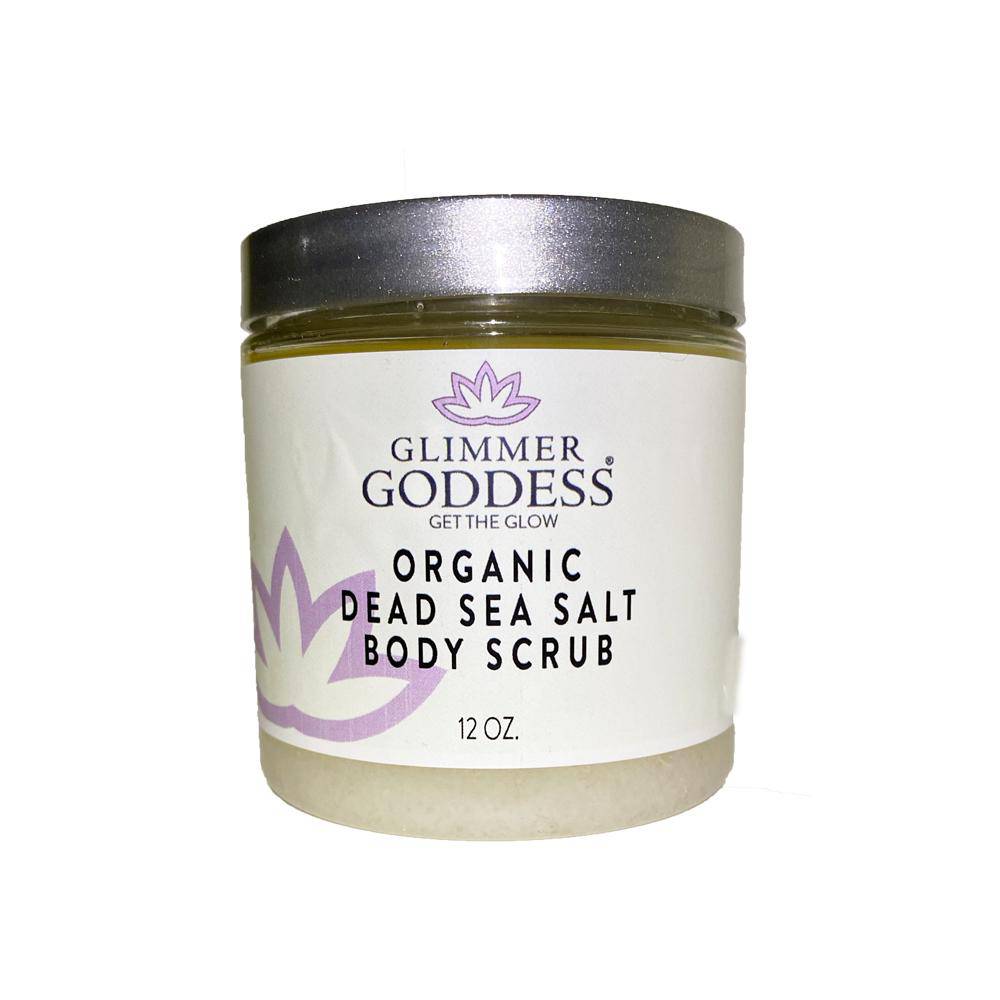Organic Dead Sea Salt Body Scrub – Exfoliates, Detoxifies & Firms Skin - Mimi Glow