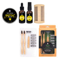 Pursonic Beard Care Grooming Kit & Eco Friendly Razor + Toothbrushes Combo Pack - Mimi Glow